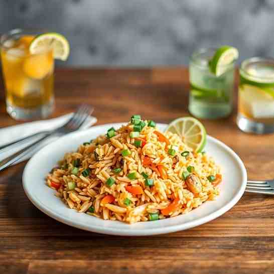 Veg Fried Rice - Quick & Healthy Recipe for Busy Weeknights